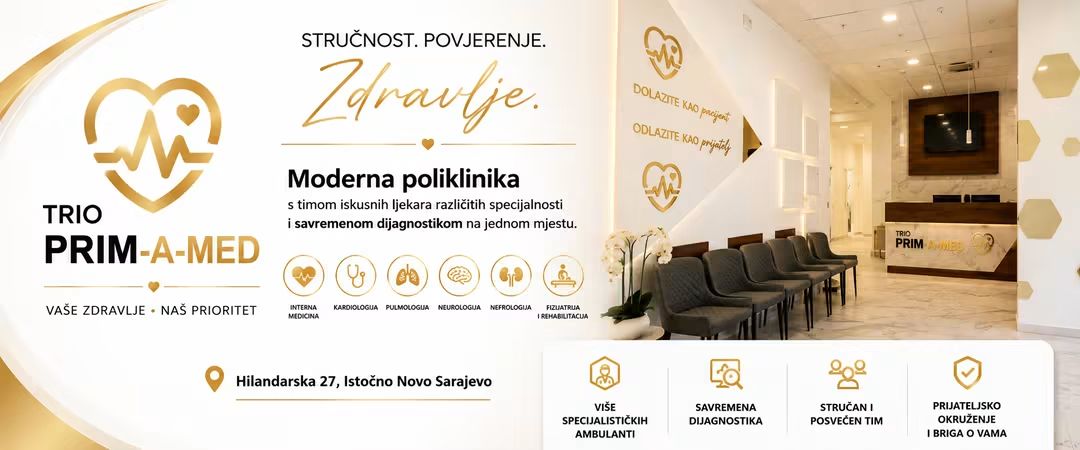 Zdravlje na prvom mjestu – iskoristite priliku za ultrazvučni pregled štitne žlijezde i dojki u Poliklinici TRIO Prim-A-Med!