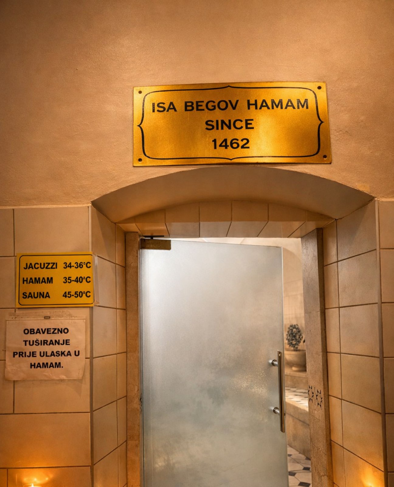 ISA BEGOV HAMAM by EGE | Iskusite čaroliju tradicionalnog hamama uz dašak modernog luksuza – savršeno mjesto za relaksaciju i regeneraciju!
