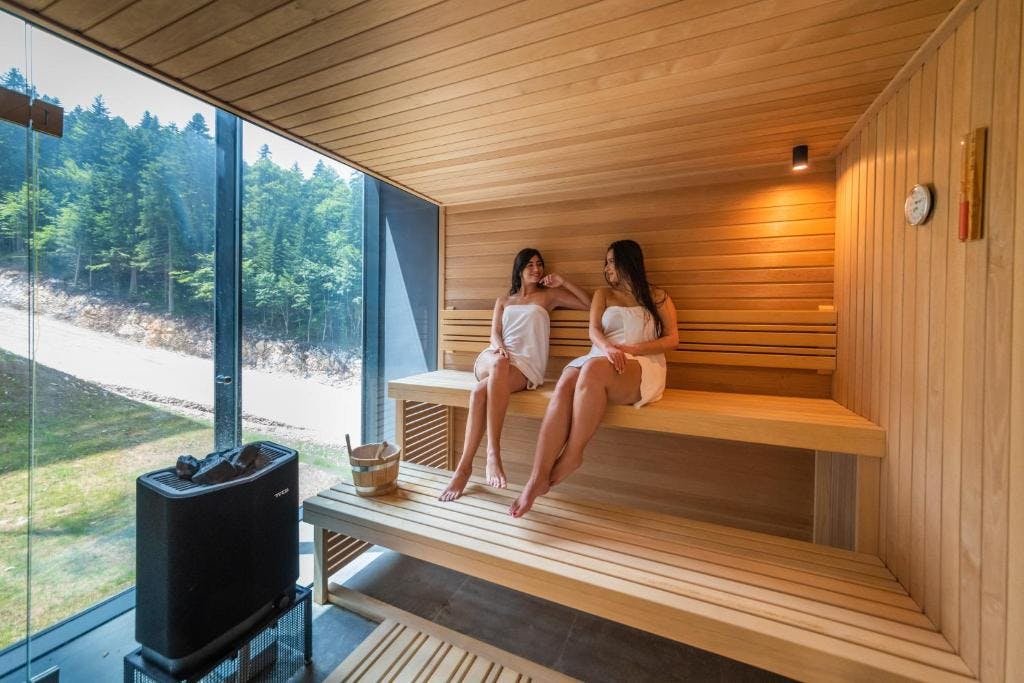 Opustite se u čarima Bjelašnice uz vrhunski Wellness & Spa u Hotelu Nomad 4* – uživajte u prekrasnom pogledu na Babin Do i miru planinskog okruženja!