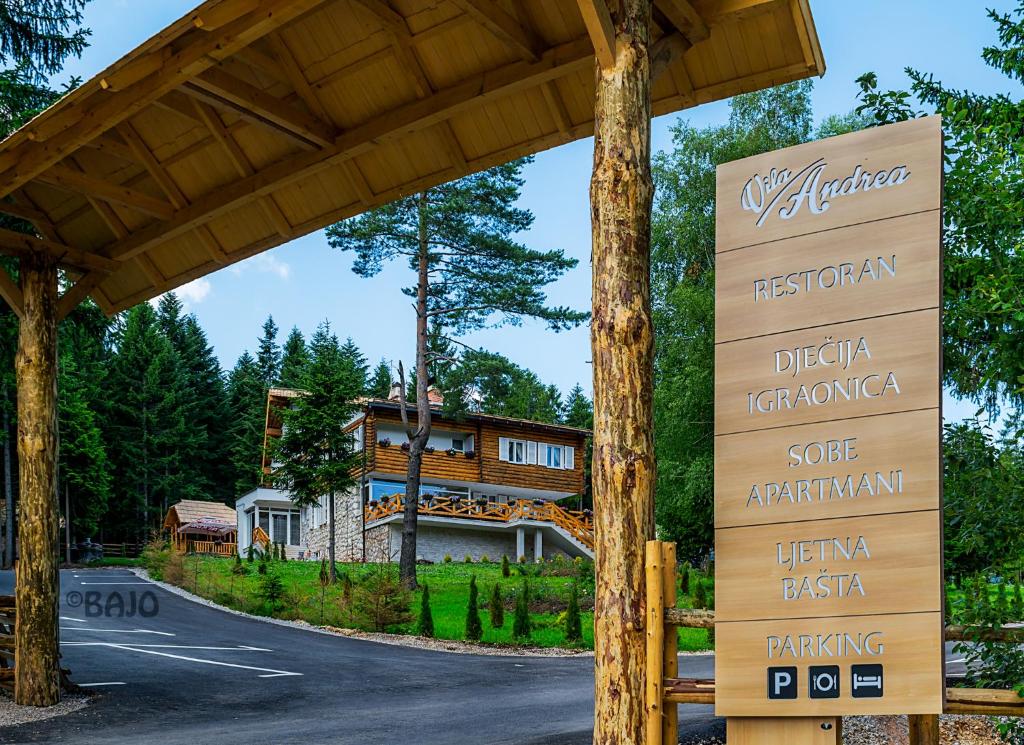 Vila Andrea I Tišina planinskih pejzaža i snaga prirode nude odmor koji vraća životnu energiju okruženi zelenilom Trebevićke šume!