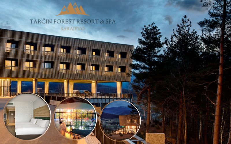 Smješten među bujnim zelenilom okolne šume, Tarčin Forest Resort & Spa 5* nudi mirnu i tihu Wellness & Spa oazu za potpuni odmor i opuštanje!