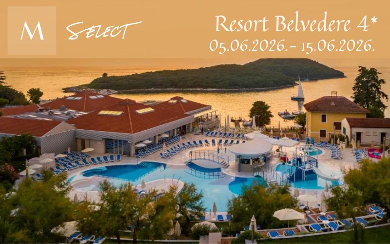 Otkrijte čarobni Resort Belvedere 4* u Vrsaru i prepustite se savršenom spoju mora, mira i uživanja u vašoj idiličnoj destinaciji za odmor!