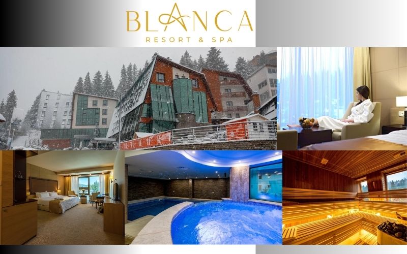 Okružen netaknutom zimskom prirodom Vlašića, Hotel Blanca Resort & Spa 5* nudi savršen spoj luksuza i nezaboravnog Wellness & Spa užitka!