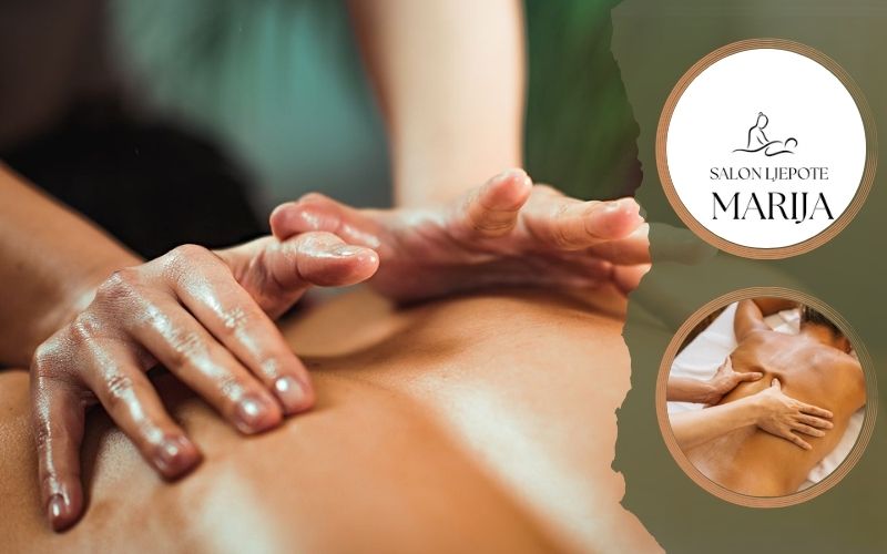 Salon ljepote Marija –  sportska ili medicinska masaža za dubinsko opuštanje, regeneraciju i oslobađanje od napetosti!