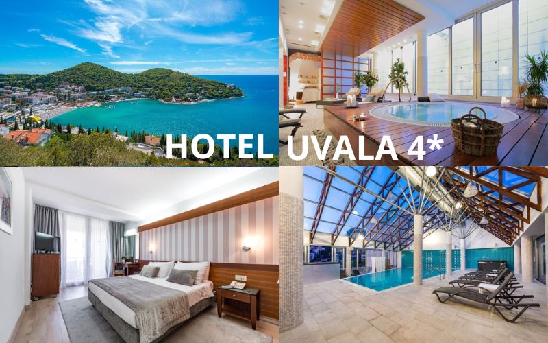Hotel Uvala 4*, Dubrovnik – otkrijte čari luksuznog odmora uz predivne jadranske pejzaže, vrhunsku udobnost i autentični mediteranski ugođaj!