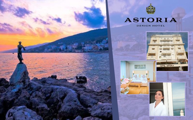 Iskusite spoj elegancije, udobnosti i vrhunske usluge u prelijepom Hotelu Astoria 4*, smještenom u najšarmantnijem dijelu Opatije!