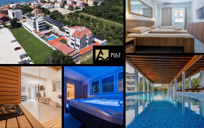 Doživite pravi mediteranski odmor – uživajte u miru, suncu i moru tokom boravka za dvije osobe u Aparthotelu Plat 4*, Kožino!