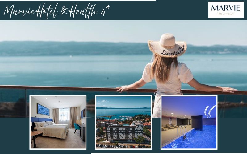 Uživajte u Wellness & Spa odmoru u Marvie Hotel & Health 4* – spoj modernog dizajna i bogate historije Splita!
