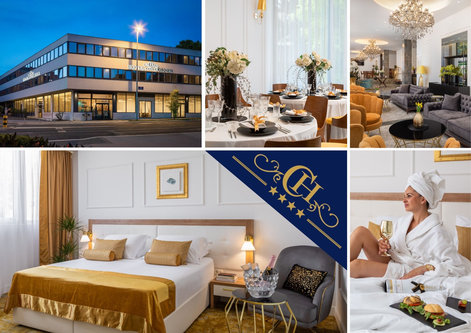 Uživajte u svim čarima Splita i doživite nezaboravan odmor u luksuznom Hotelu Corner 4* s prepoznatljivim mediteranskim šarmom!