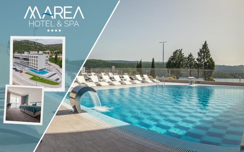 Uživajte u savršenom odmoru u Marea Hotel & Spa 4*, gdje se vrhunska udobnost, moderna elegancija i opuštanje spajaju u poseban doživljaj u srcu Neuma!