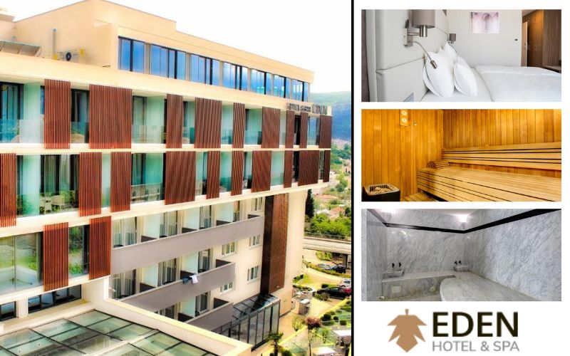 U srcu Hercegovine čeka vas savršeni bijeg od svakodnevice – priuštite sebi trenutke luksuza i potpunog opuštanja u Wellness & Spa centru Hotela Eden Hotel & Spa 4*, Mostar!