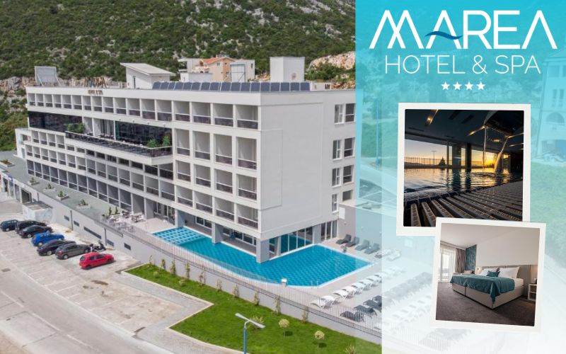 Doživite nezaboravan odmor u Marea Hotel & Spa 4*, gdje se vrhunska udobnost, elegancija i opuštanje stapaju u jedinstven doživljaj u srcu Neuma!