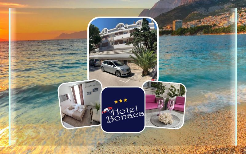 MAKARSKA | Iskusite čari predivnih plaža Jadrana i uživajte u vrhunskom odmoru s izvanrednim uslugama u Hotelu Bonaca 3*!