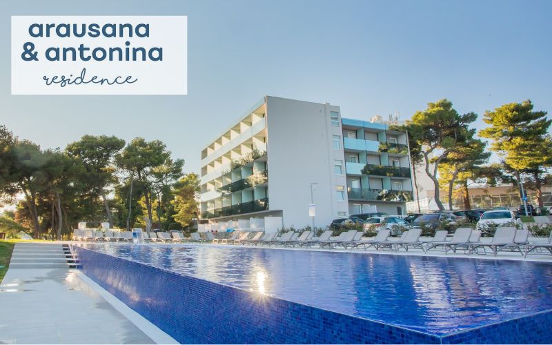 Pronađite svoj kutak za odmor u Vodicama – Villa Arausana & Antonina 4* ili Villa Arausa 4* uz more, udobnost i ALL INCLUSIVE LIGHT uslugu!