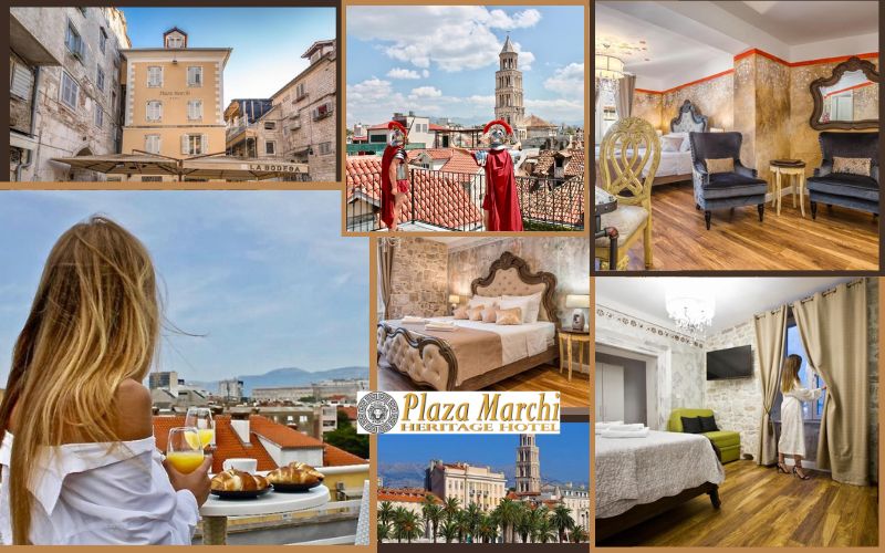 Otkrijte skrivene ljepote Splita uz poseban ambijent historije i luksuza u samom srcu stare jezgre – Hotel Plaza Marchi Old Town 4*!