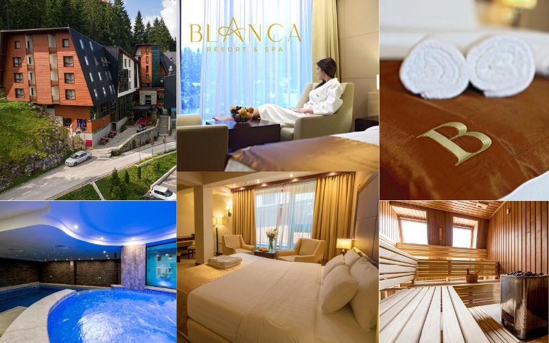 Otkrijte savršen spoj luksuza i planinskog odmora na Vlašiću uz boravak u Hotelu Blanca Resort & Spa 5* – prepustite se udobnosti, prirodi i trenucima potpunog uživanja!
