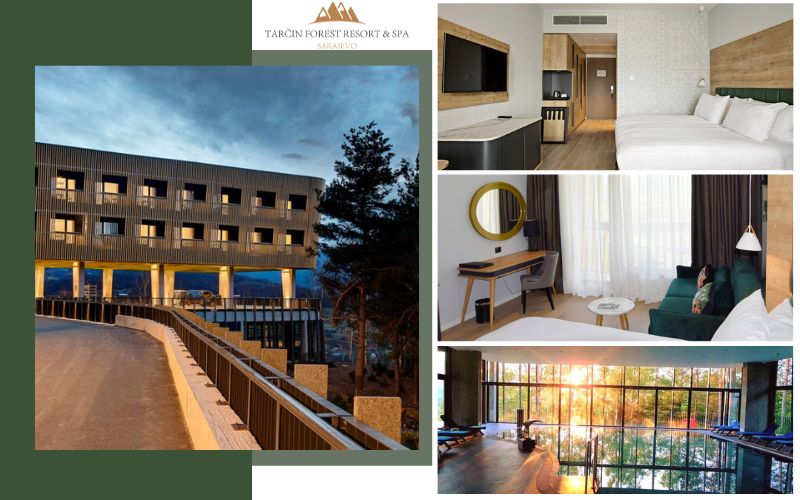 Tarčin Forest Resort & Spa 5* – zakoračite u veličanstveno proljeće gdje se prirodna raskoš susreće s besprijekornim luksuzom i vrhunskim Wellness & Spa užitkom!
