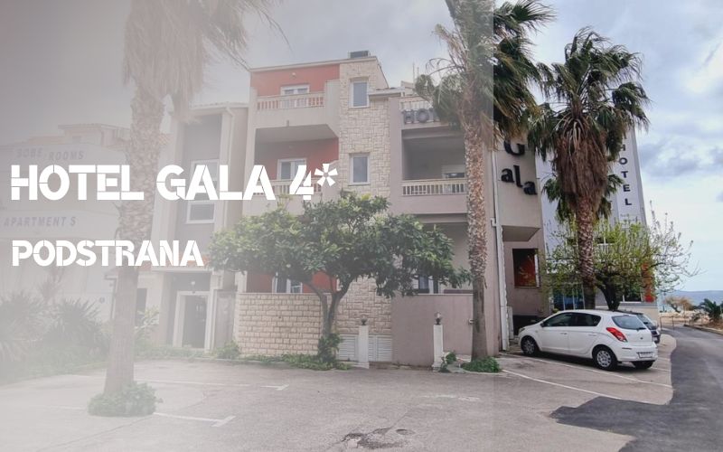 Hotel Gala 4*, Podstrana – gdje se mir obale, ljepota prirode i luksuzni komfor spajaju u nezaboravan odmor!