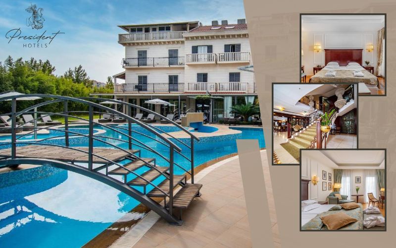Otkrijte idealno mjesto za porodični odmor – spoj vrhunskog Wellness & Spa užitka, mira i luksuza u Hotelu President Solin 5*!